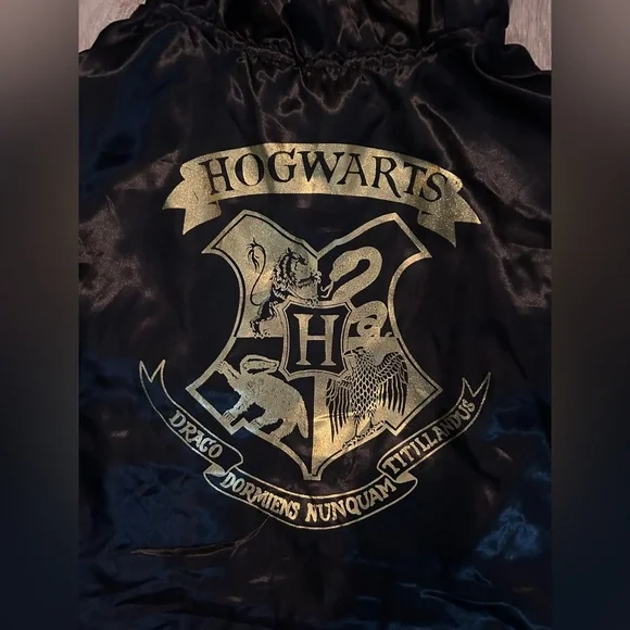 NWT Harry Potter Gryffindor Dress W/Cape Cosplay Costume Size Kids L(10-12) - Picture 7 of 8